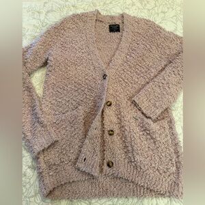 Abercrombie & Fitch Soft Pink Cardigan xs y2k